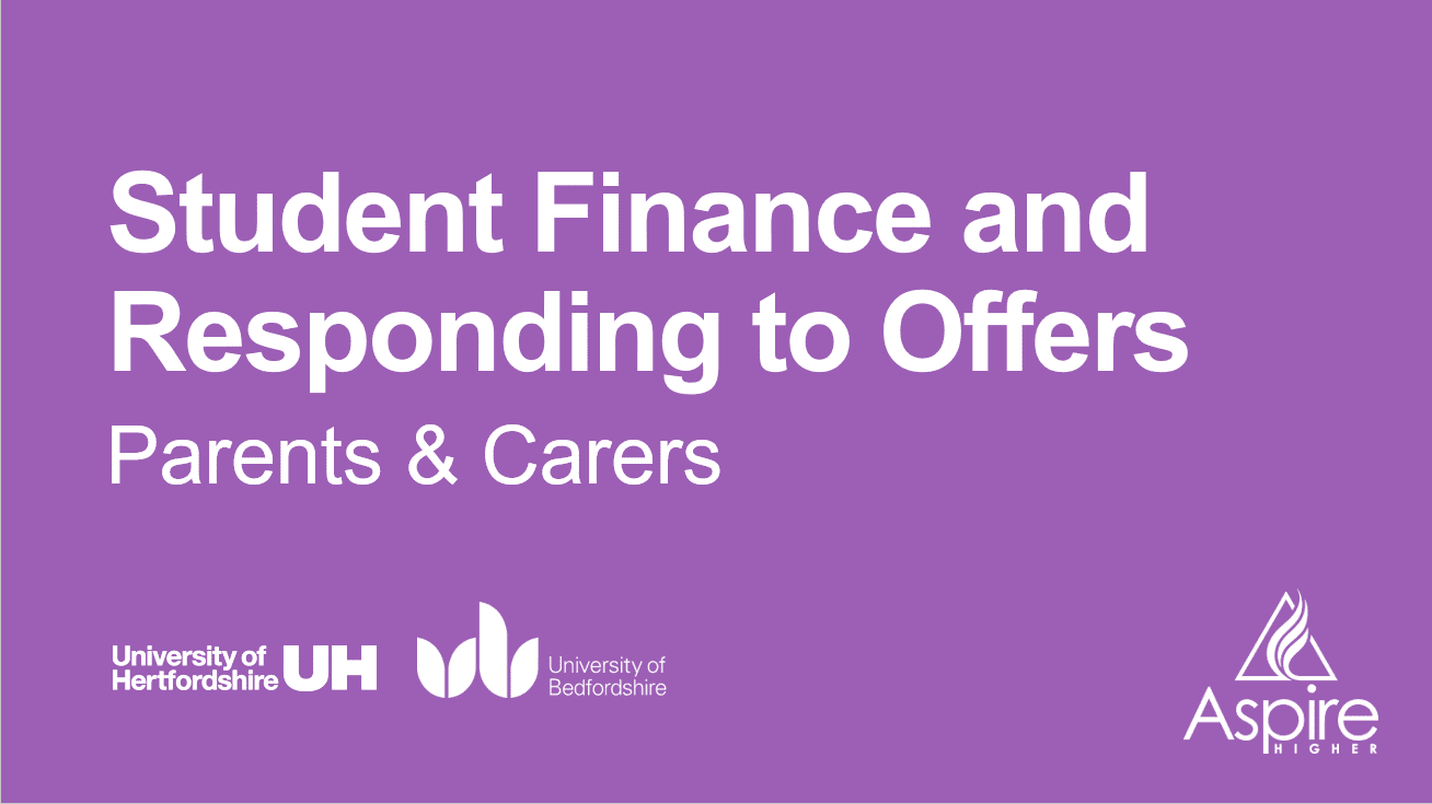 Student Finance Everything parents and carers need to know Aspire